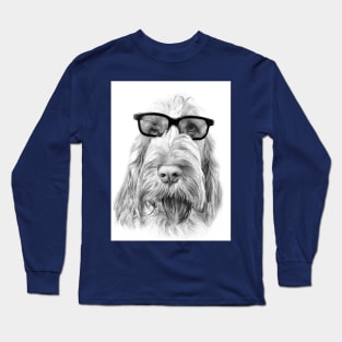 Intelligent friend Spinone by heidiannemorris Long Sleeve T-Shirt